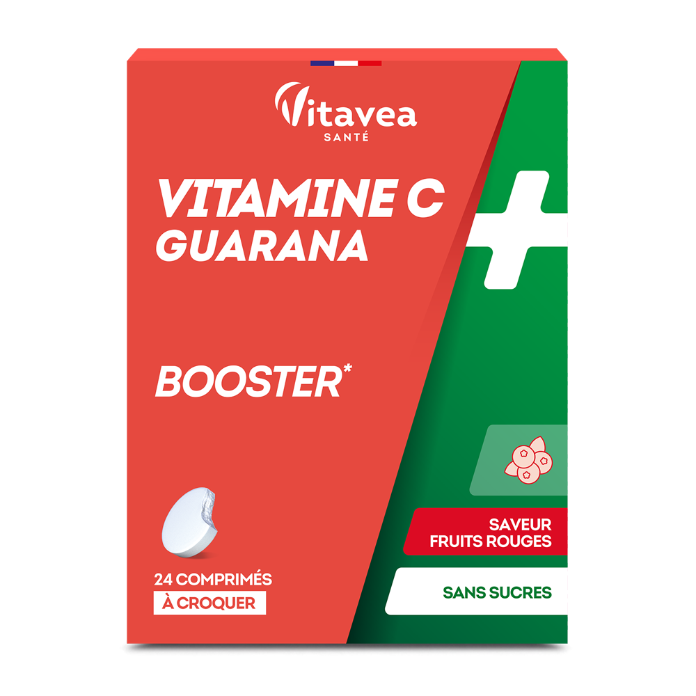 Vitamine C+Guarana 24 comprimés