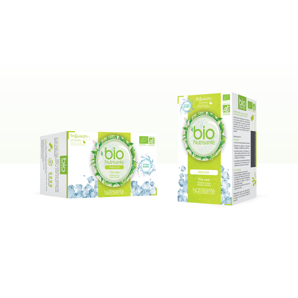 Infusion froide bio minceur 20 sachets