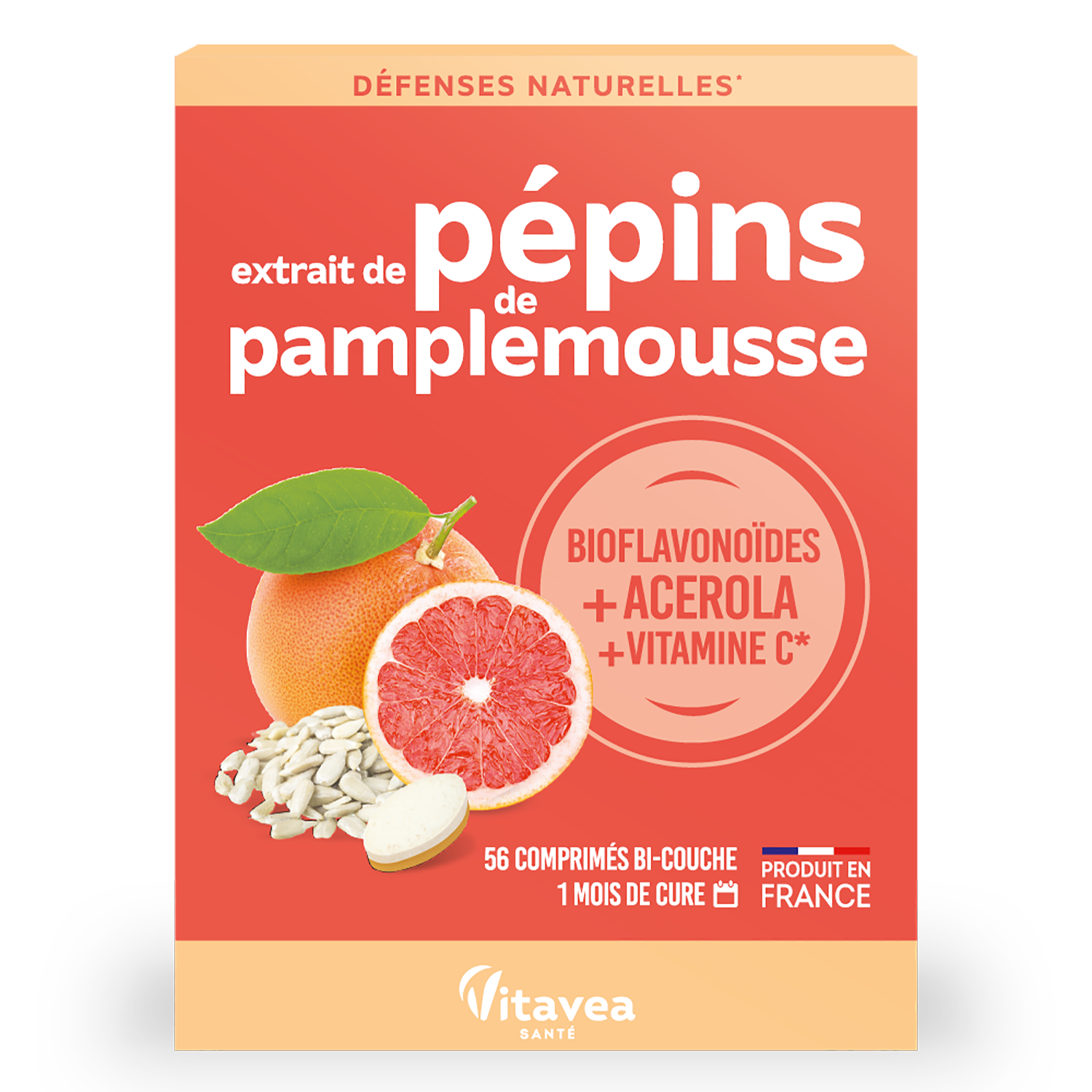 Extrait de pépins de pamplemousse 56 comprimés