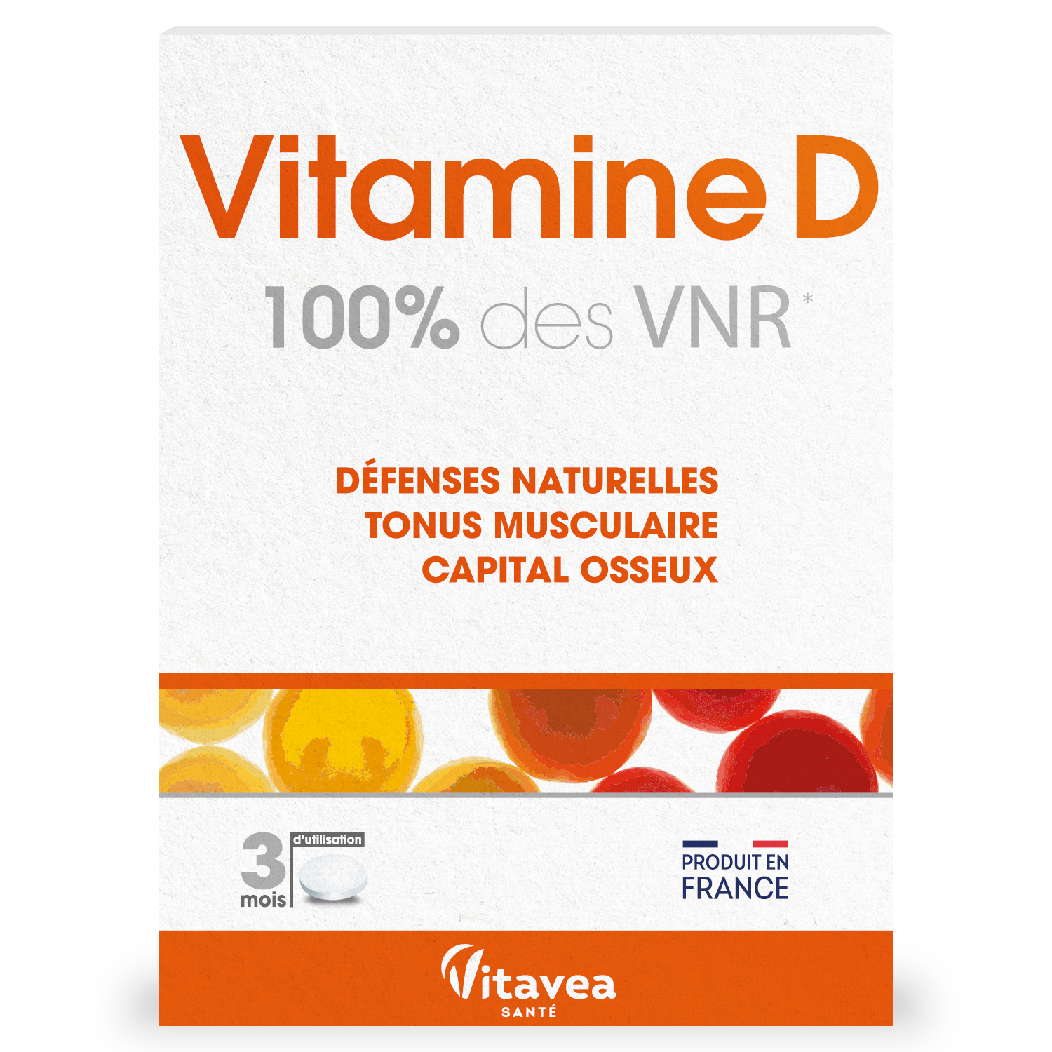 Vitamine D 90 comprimés