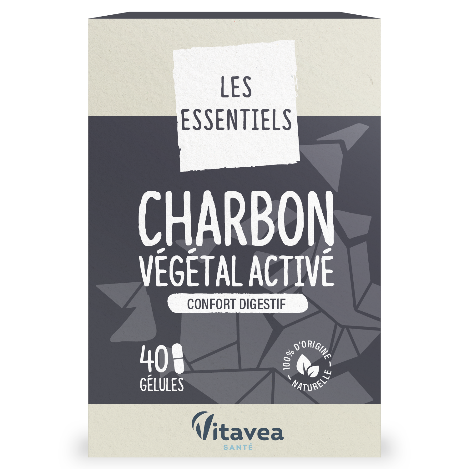Charbon végétal 40 gélules