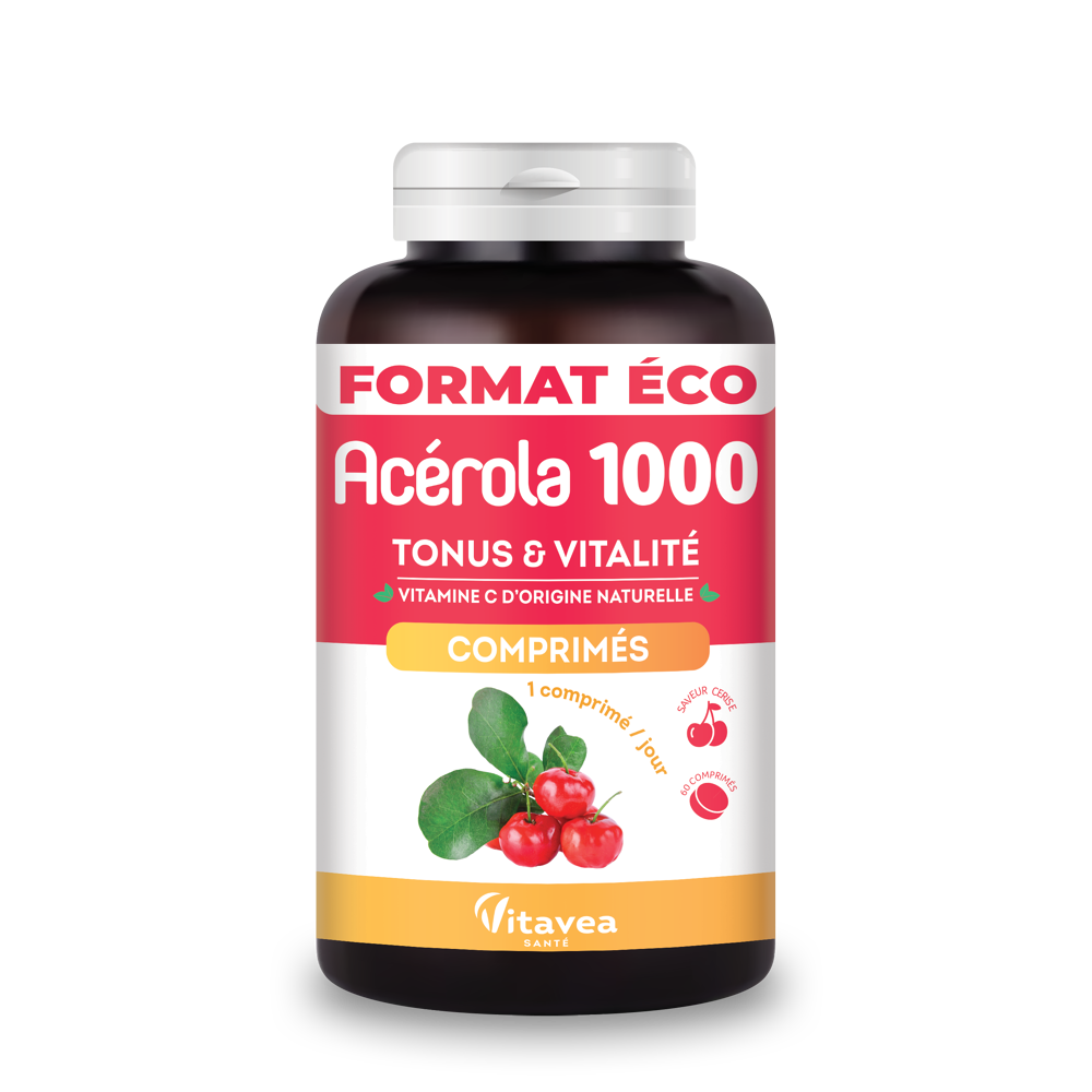 Acérola 1000 mg 60 comprimés