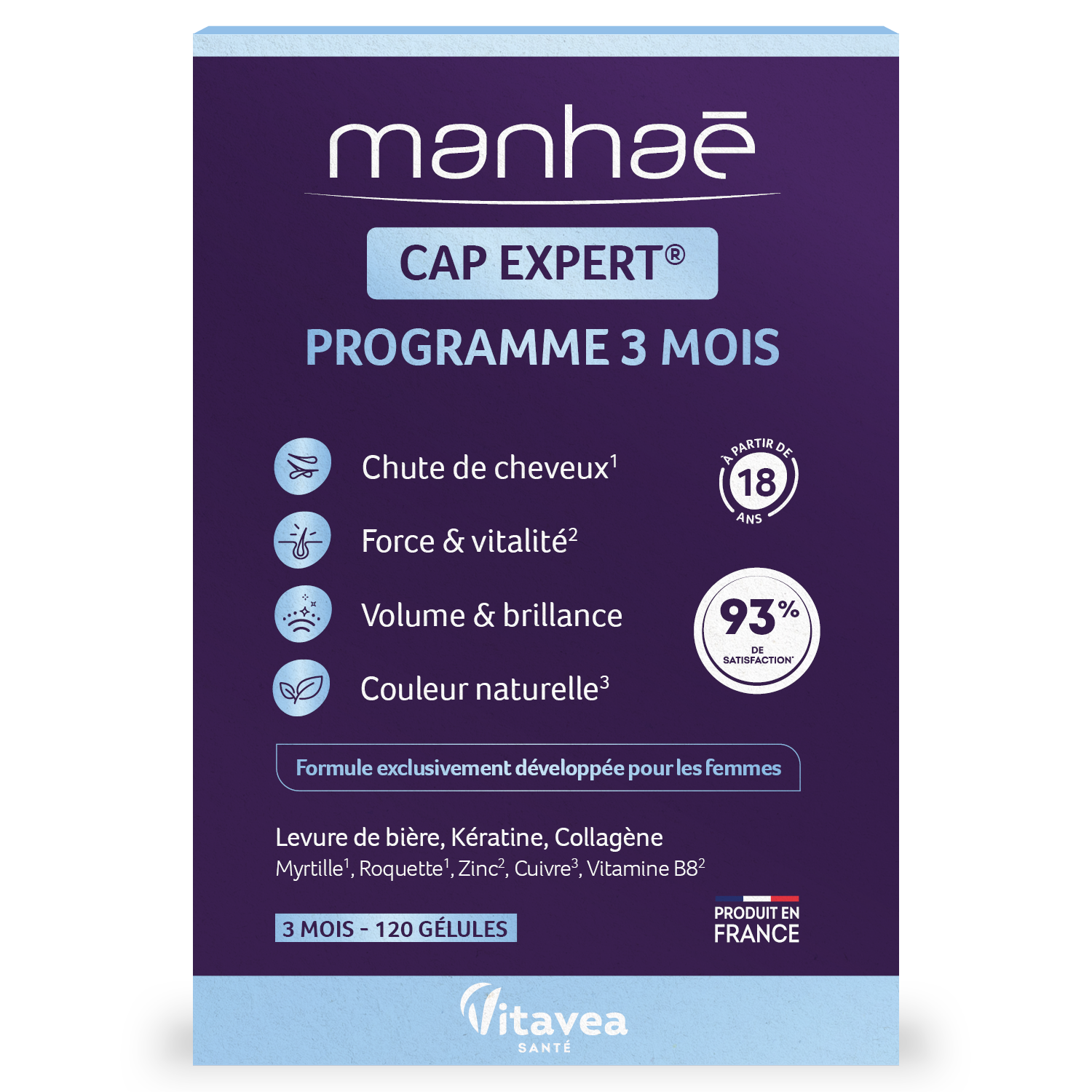Manhaé Cap Expert 3 mois