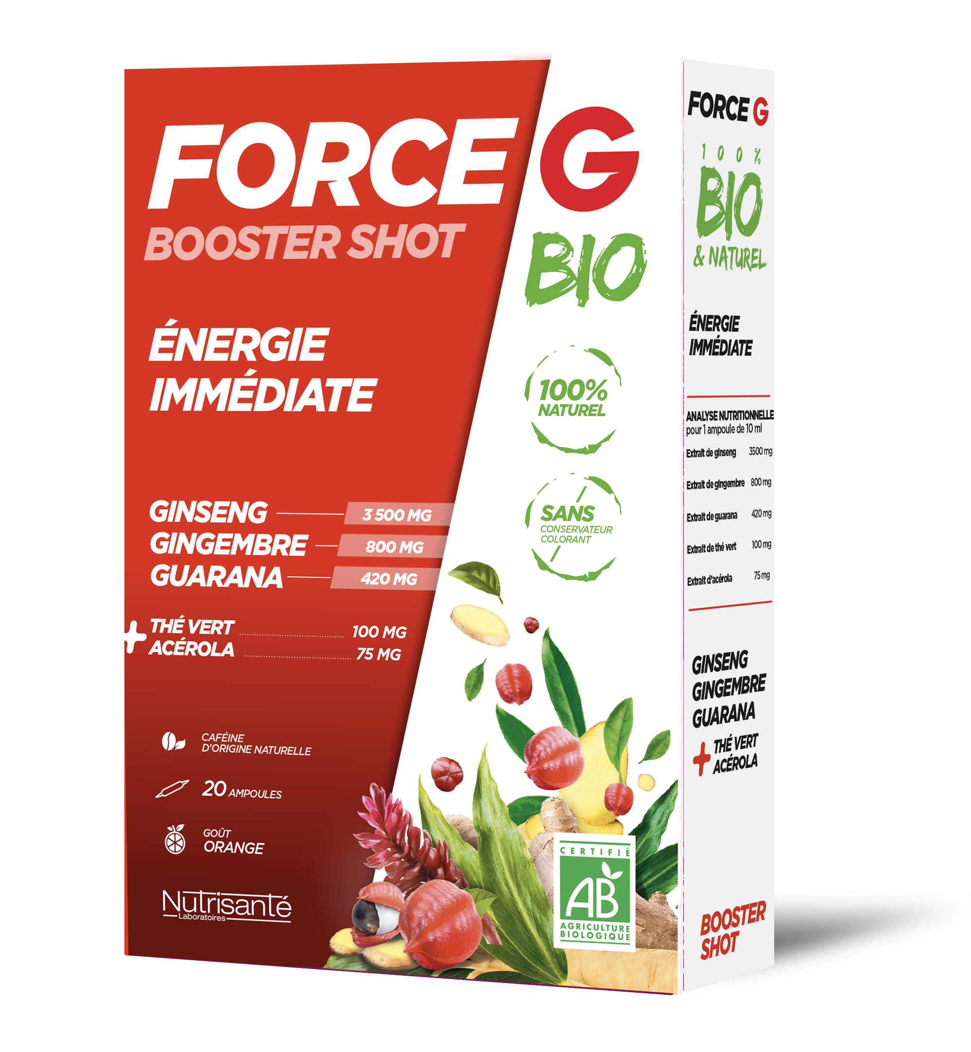 Force G Booster Shot Bio 20 Ampoules