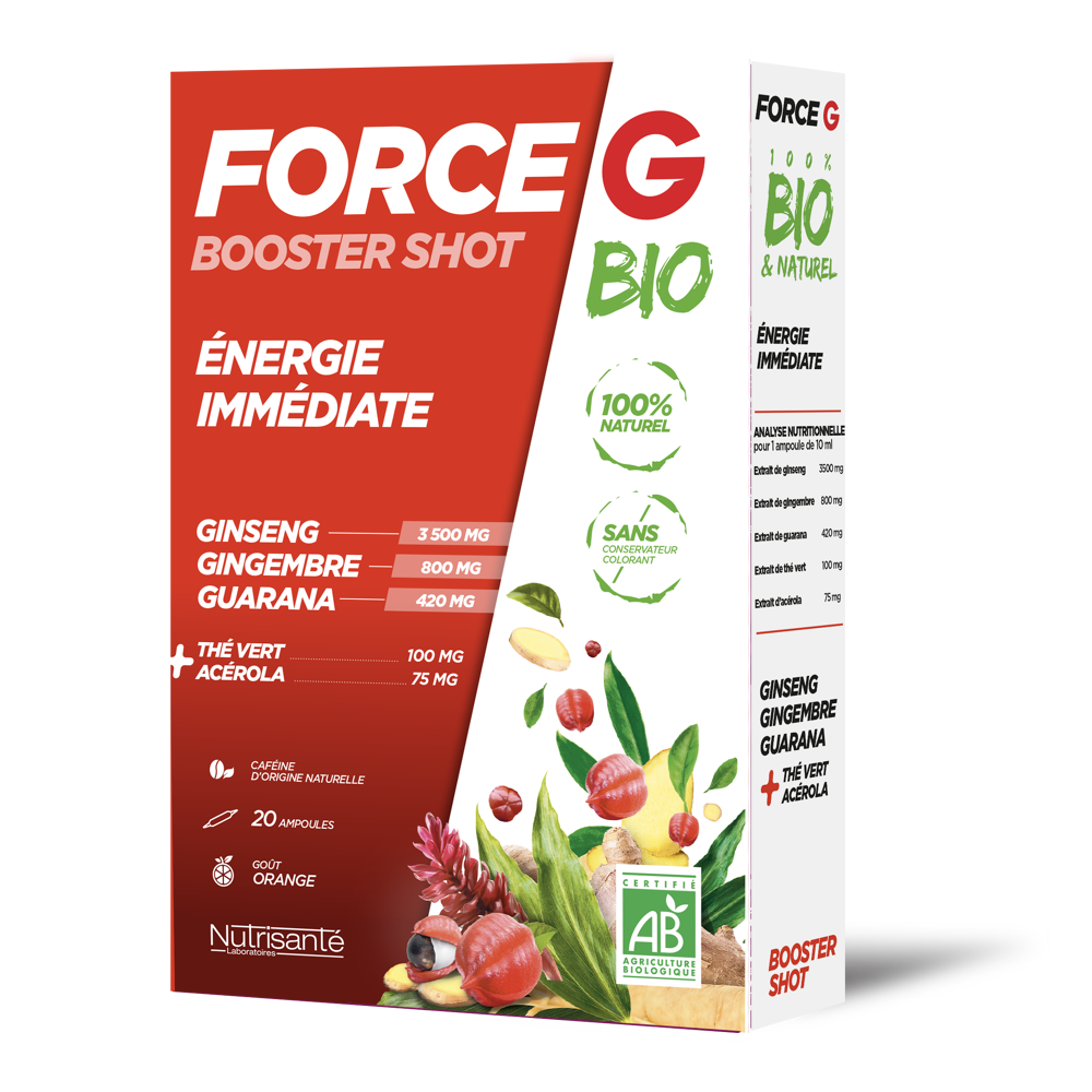 Force G Booster Shot Bio 20 Ampoules