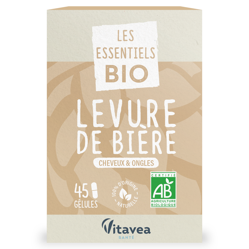 Levure De Biere Bio 45 gélules - Nutri'Sentiels