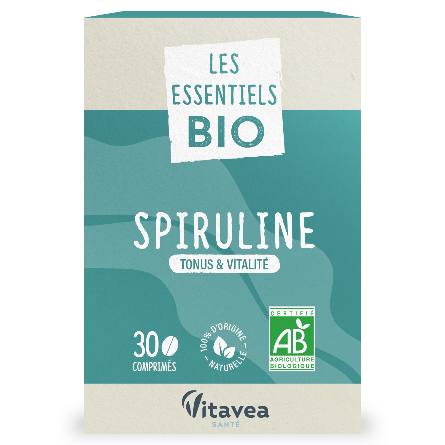 Nutri'Sentiels Spiruline Bio 30 comprimés