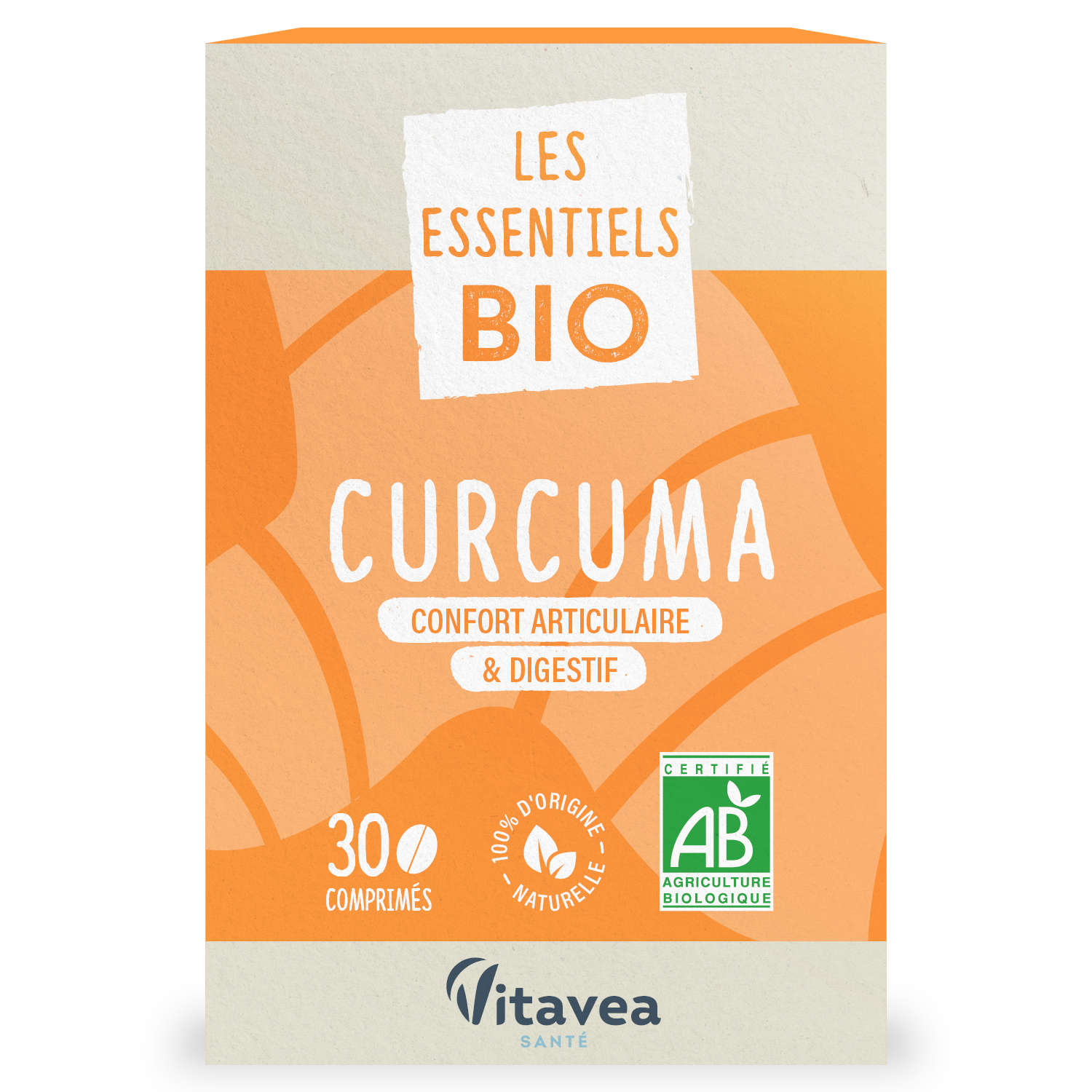 Nutri'Sentiels Curcuma Bio 30 comprimes