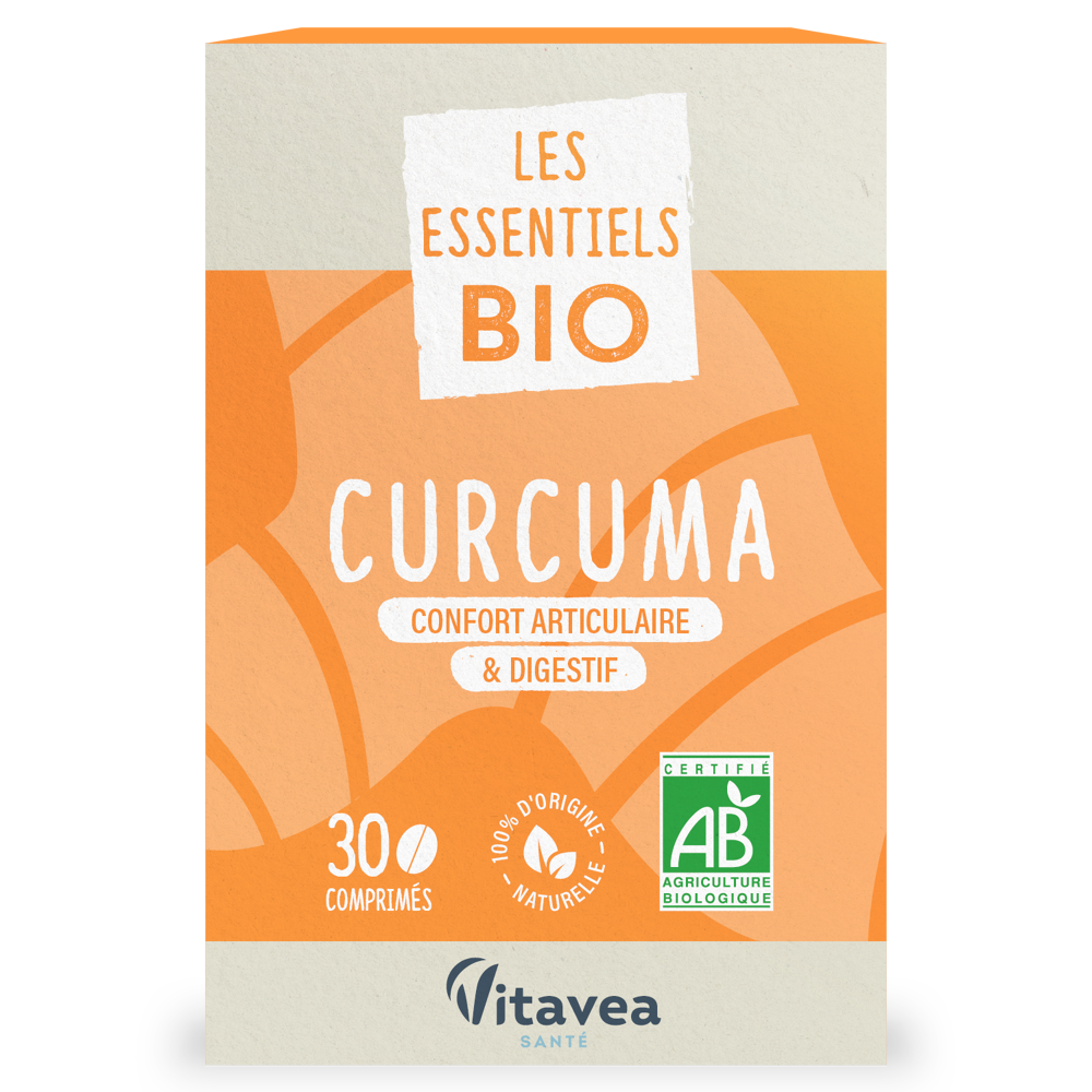 Nutri'Sentiels Curcuma Bio 30 comprimes