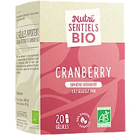 Nutri'Sentiels Cranberry Bio 20 Gélules
