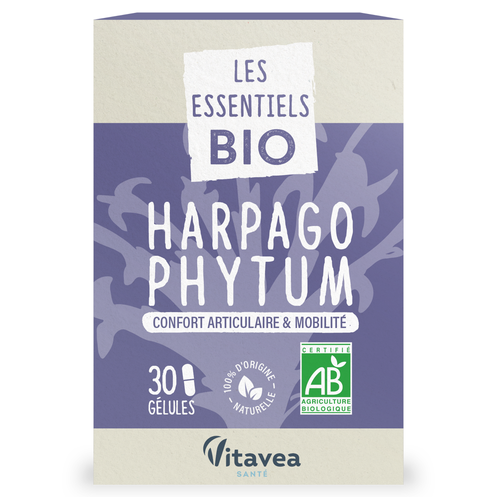 Harpagophytum Bio 30 Gelules - Nutri'Sentiels