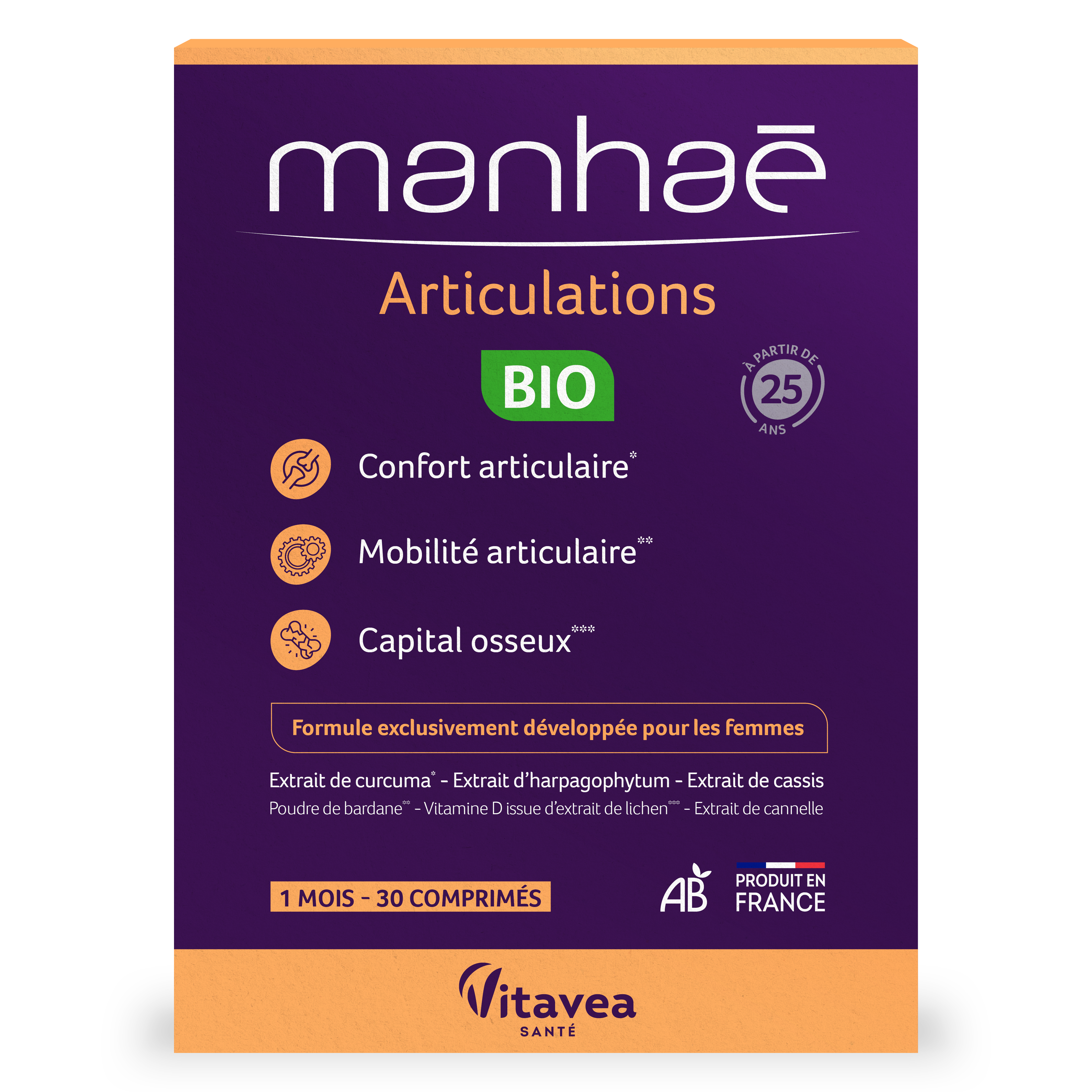 Manhae Articulation 30 Comprimés