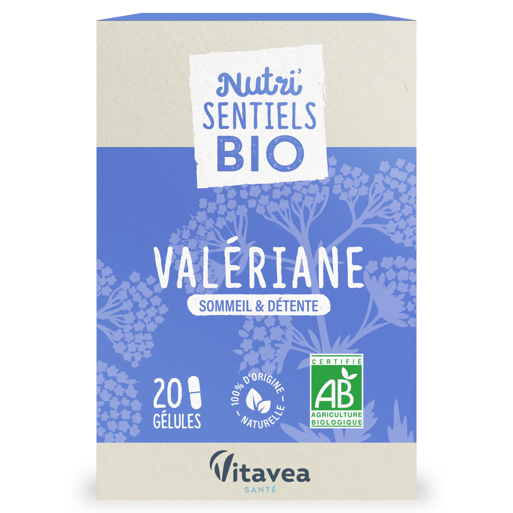 Nutri'sentiels Valeriane Bio 20 gélules