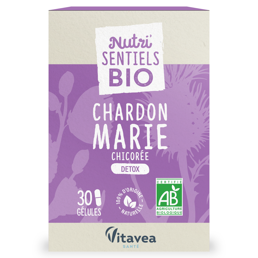 Nutri'sentiels Chardon Marie Bio 30 gélules