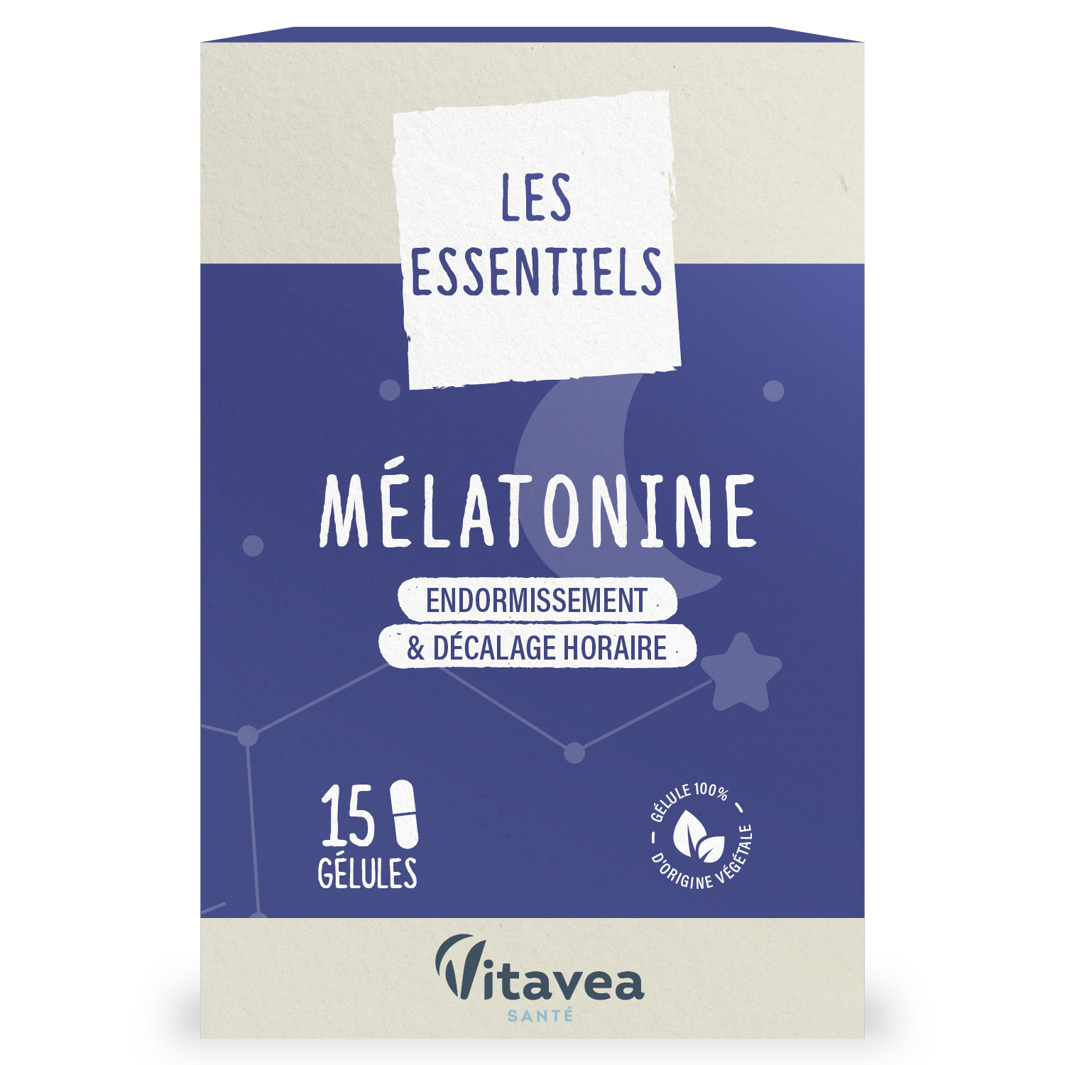 Nutri'sentiels Melatonine 15 gélules