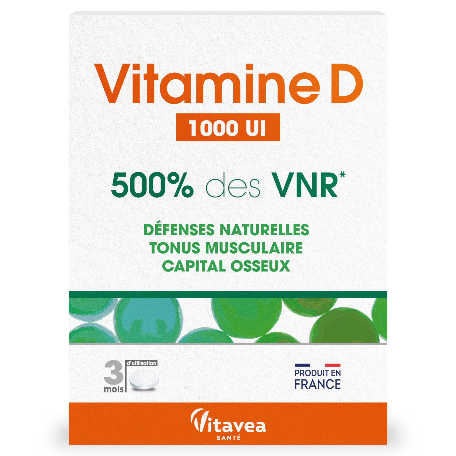 Vitamine D 500% 90 comprimés