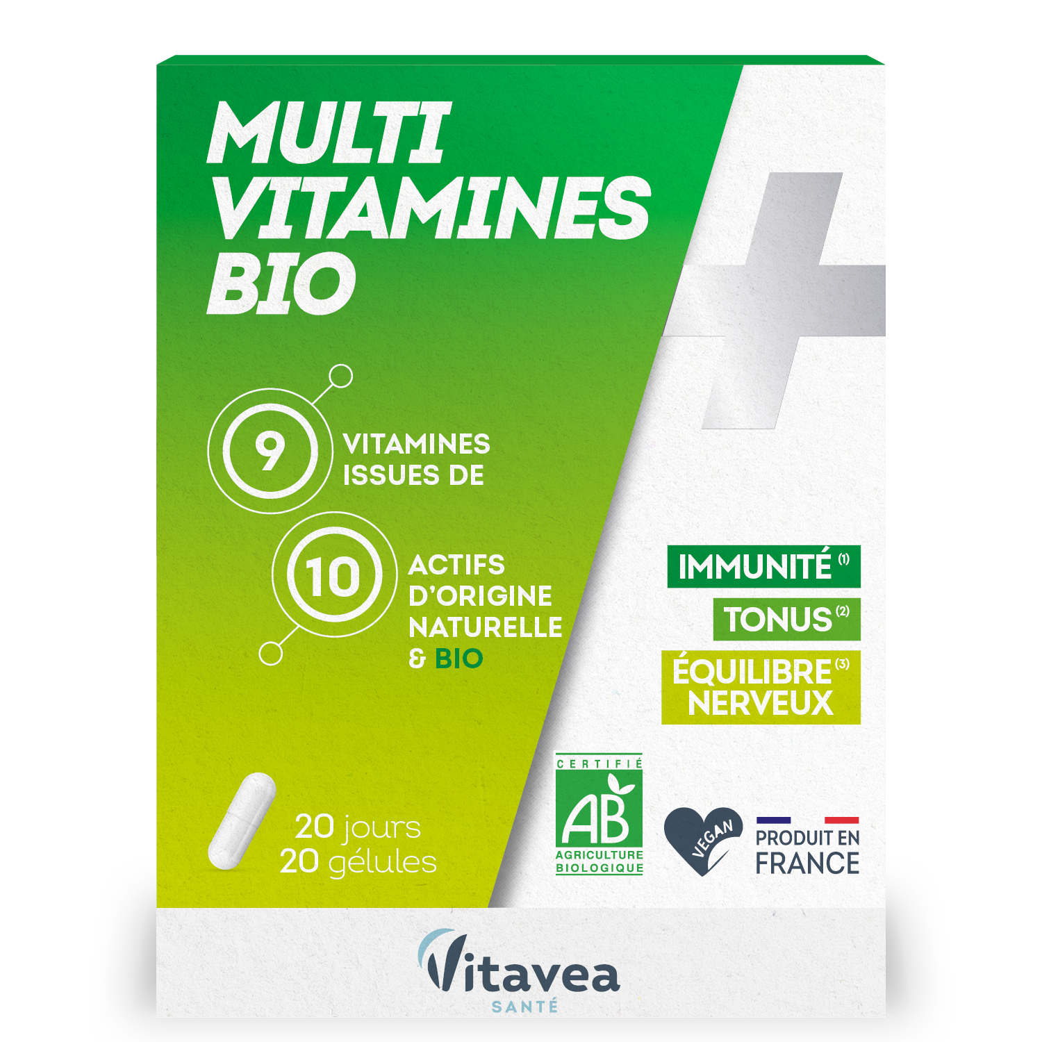 Multivitamines Bio 20 gélules