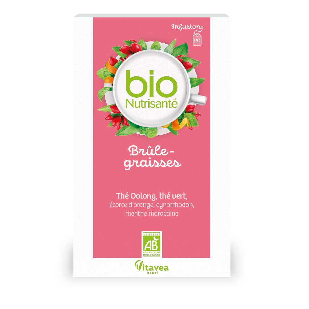 Infusion bio brûle-graisses 20 sachets