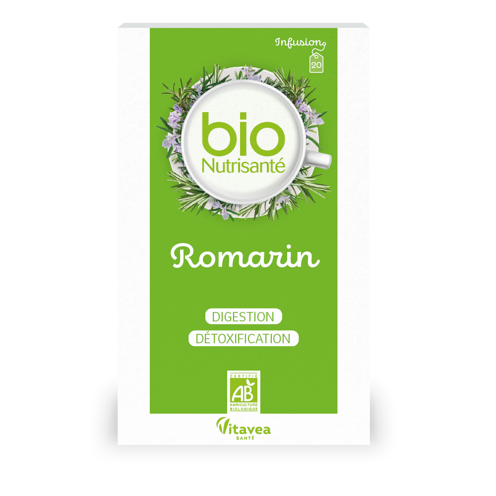Infusion Bio Romarin 20 Sachets