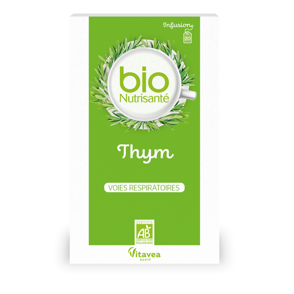 Infusion bio thym 20 sachets