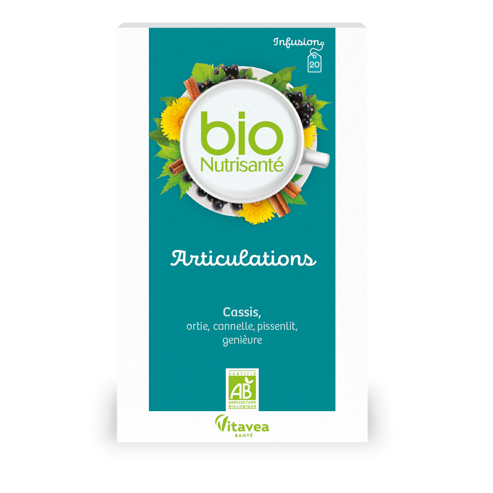 Infusion bio articulations 20 sachets