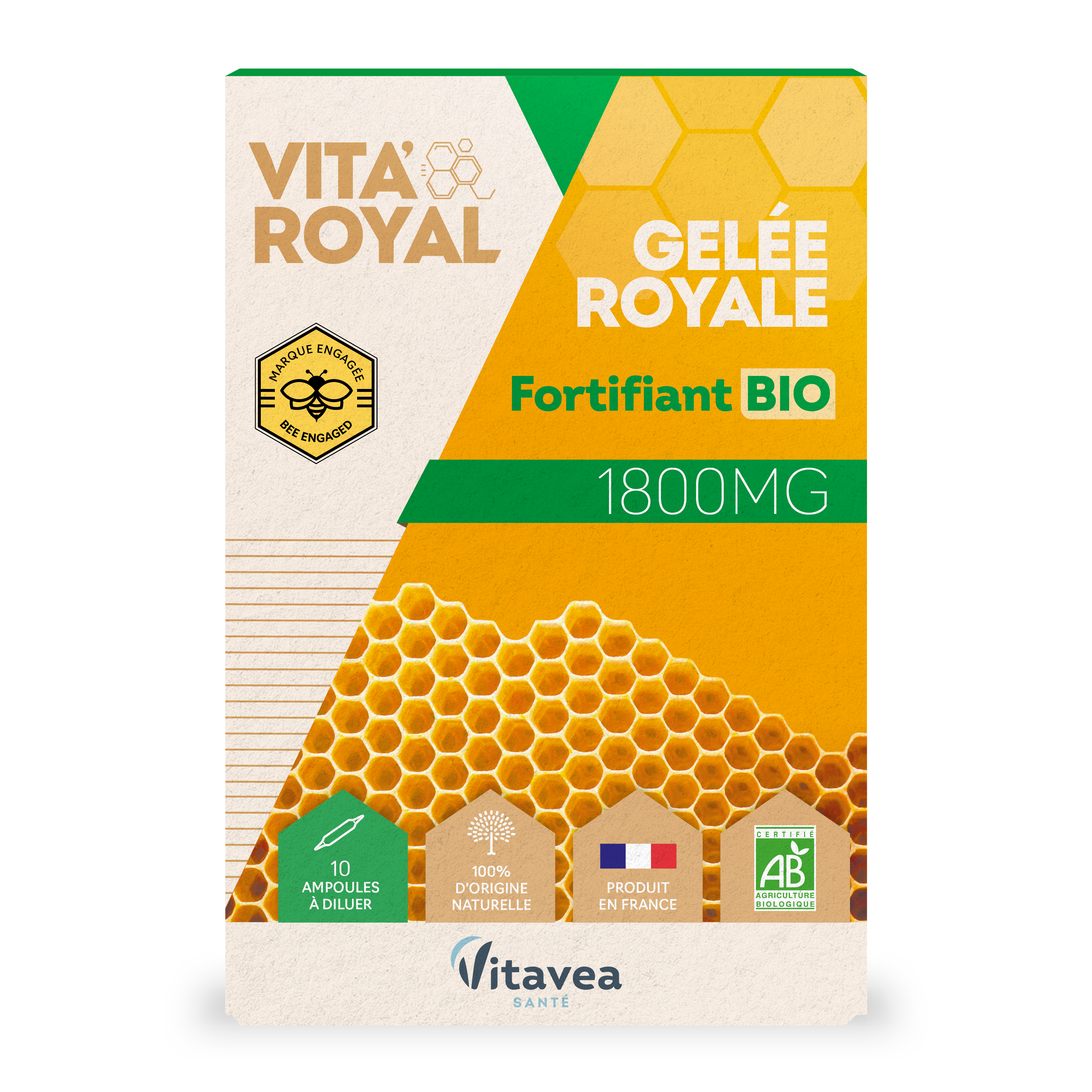 Vita Royal Fortifiant 10 Ampoules