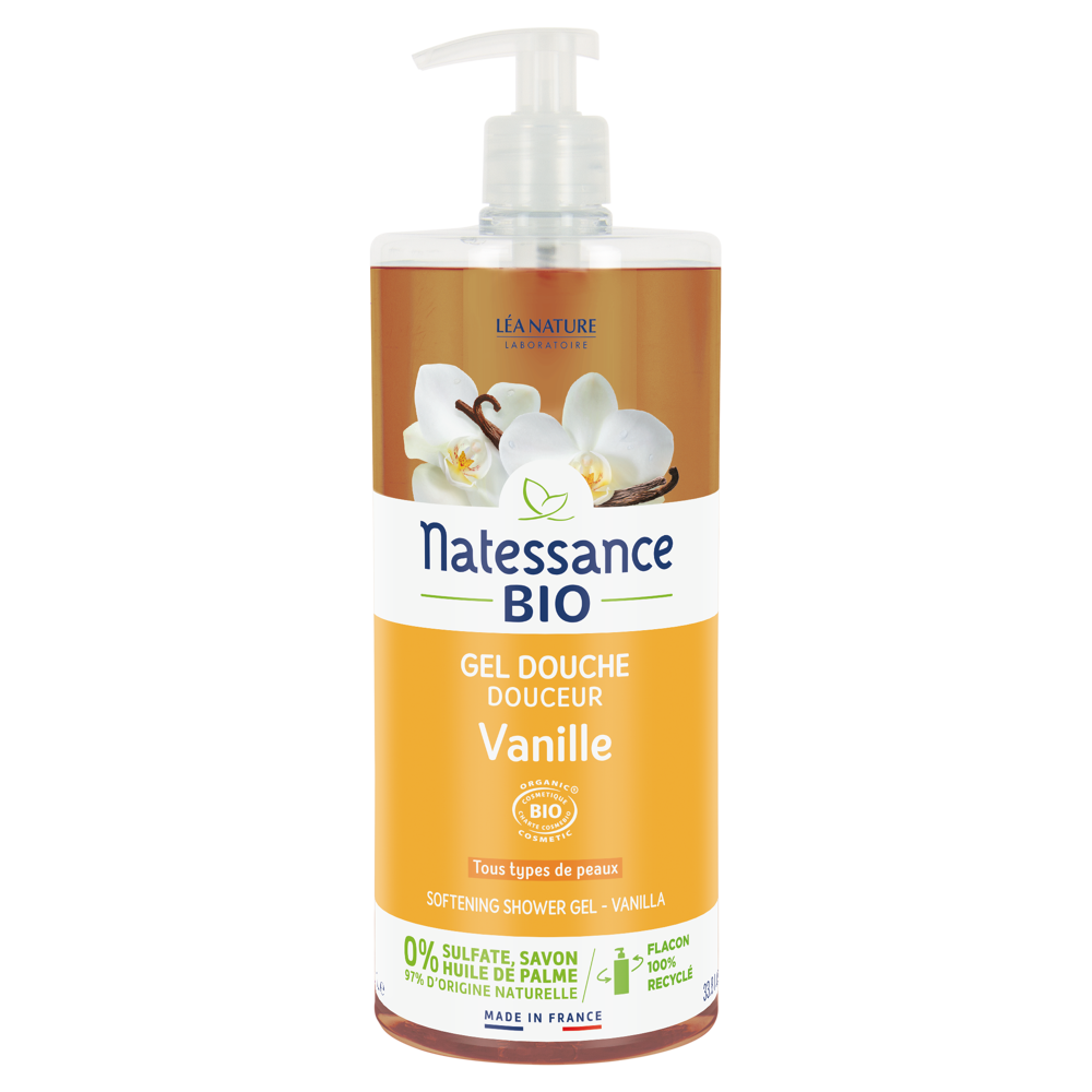 Gel douche vanille fruité 1L