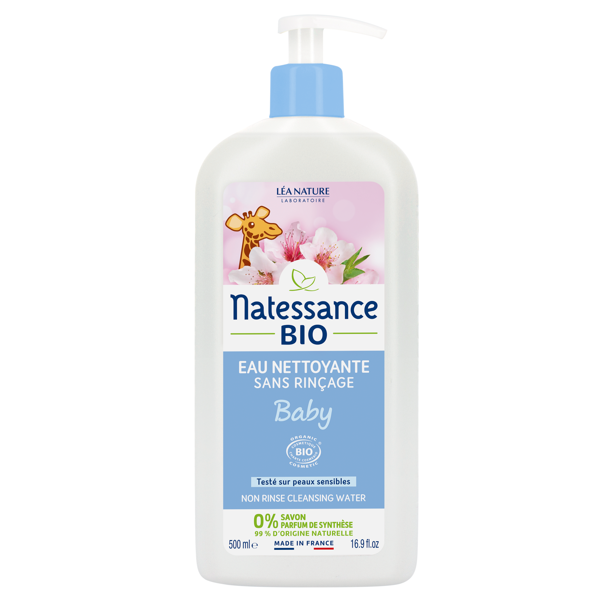 Eau nettoyante sans rincage 500ml