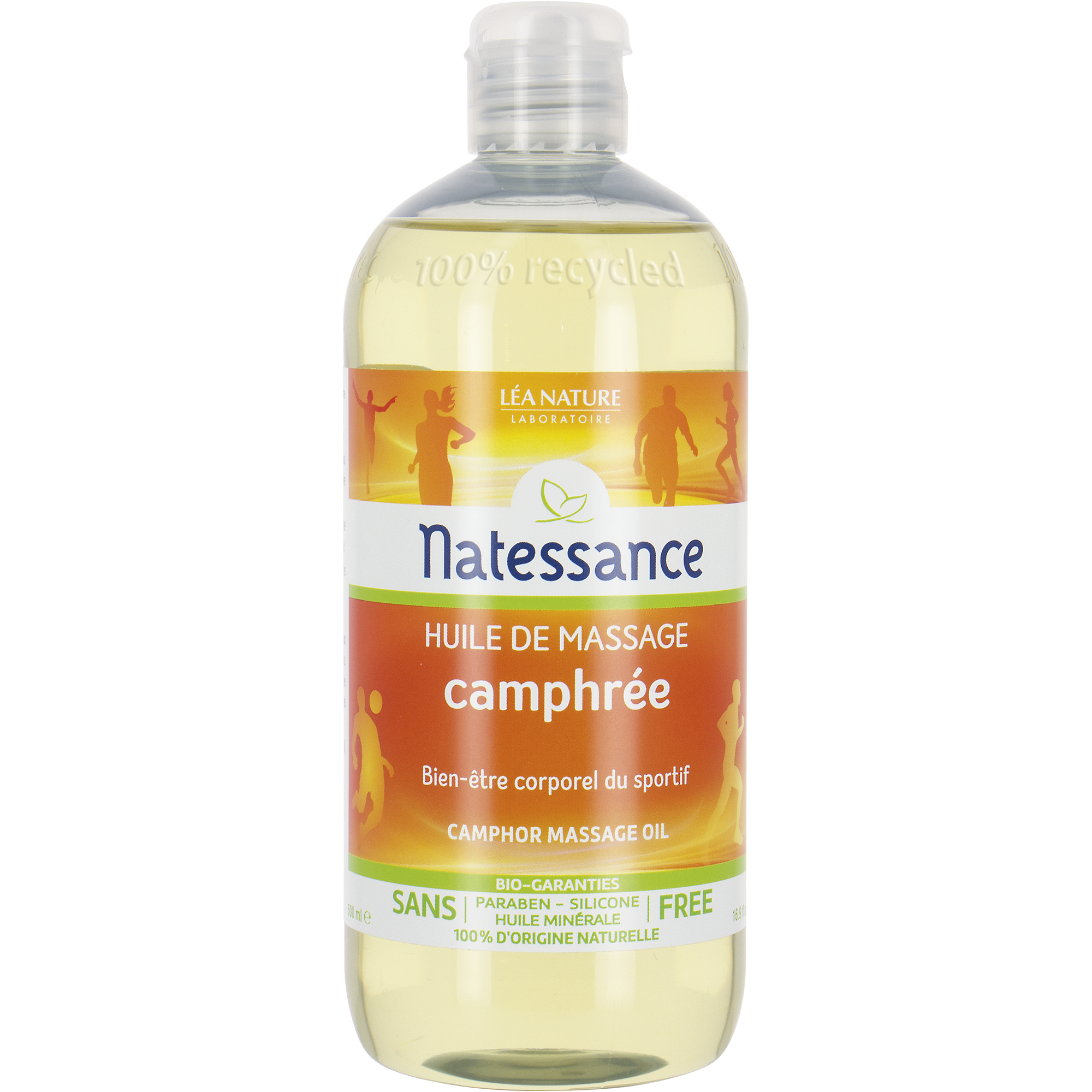 Huile de massage camphrée 500 ml