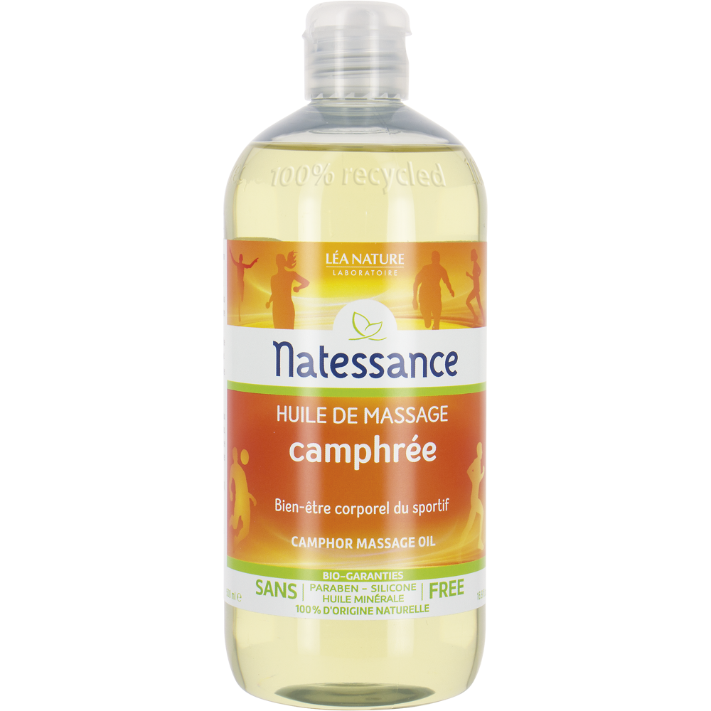 Huile de massage camphrée 500 ml