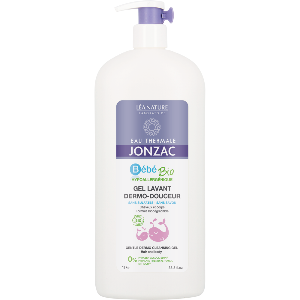 Gel lavant bébé bio 1l