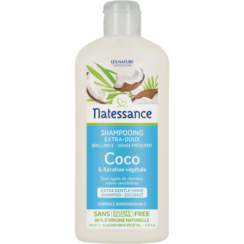 Shampooing coco et kératine végétale 250ml
