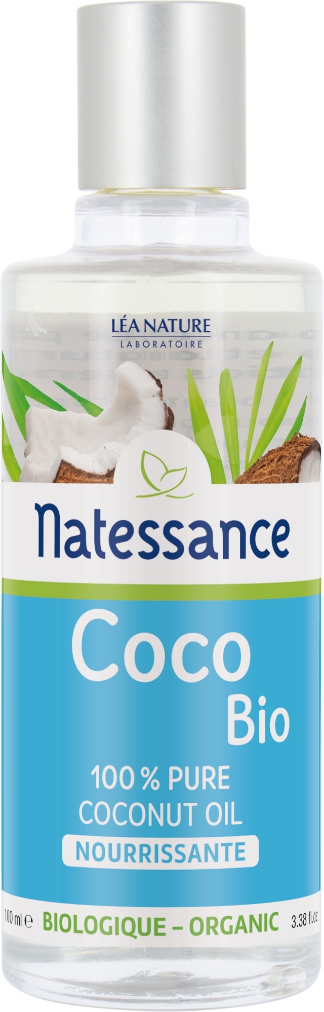 Natescience beaute natessance huile coco bio 100ml - vue 2