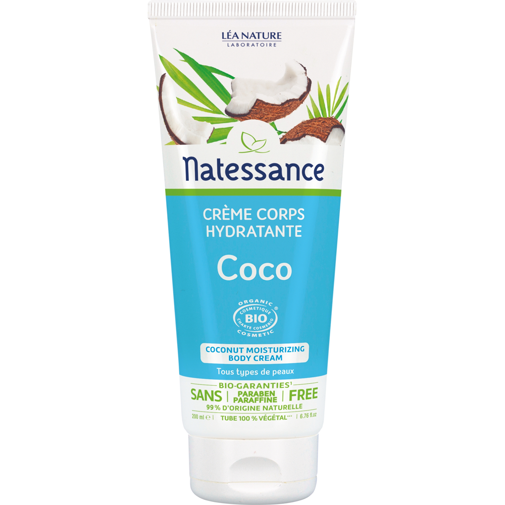 Crème corps hydratante coco 200ml