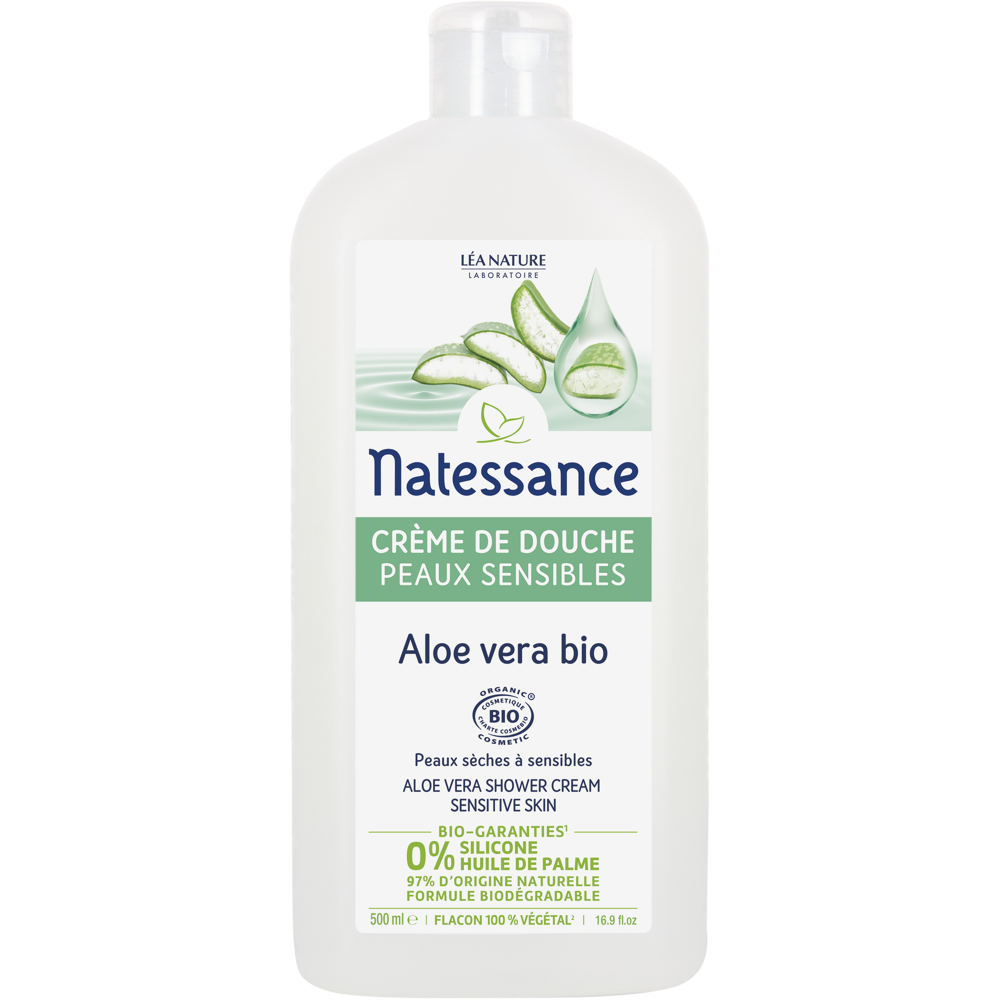 Crème Douche Aloe Vera Haute Tolérance bio 500ml