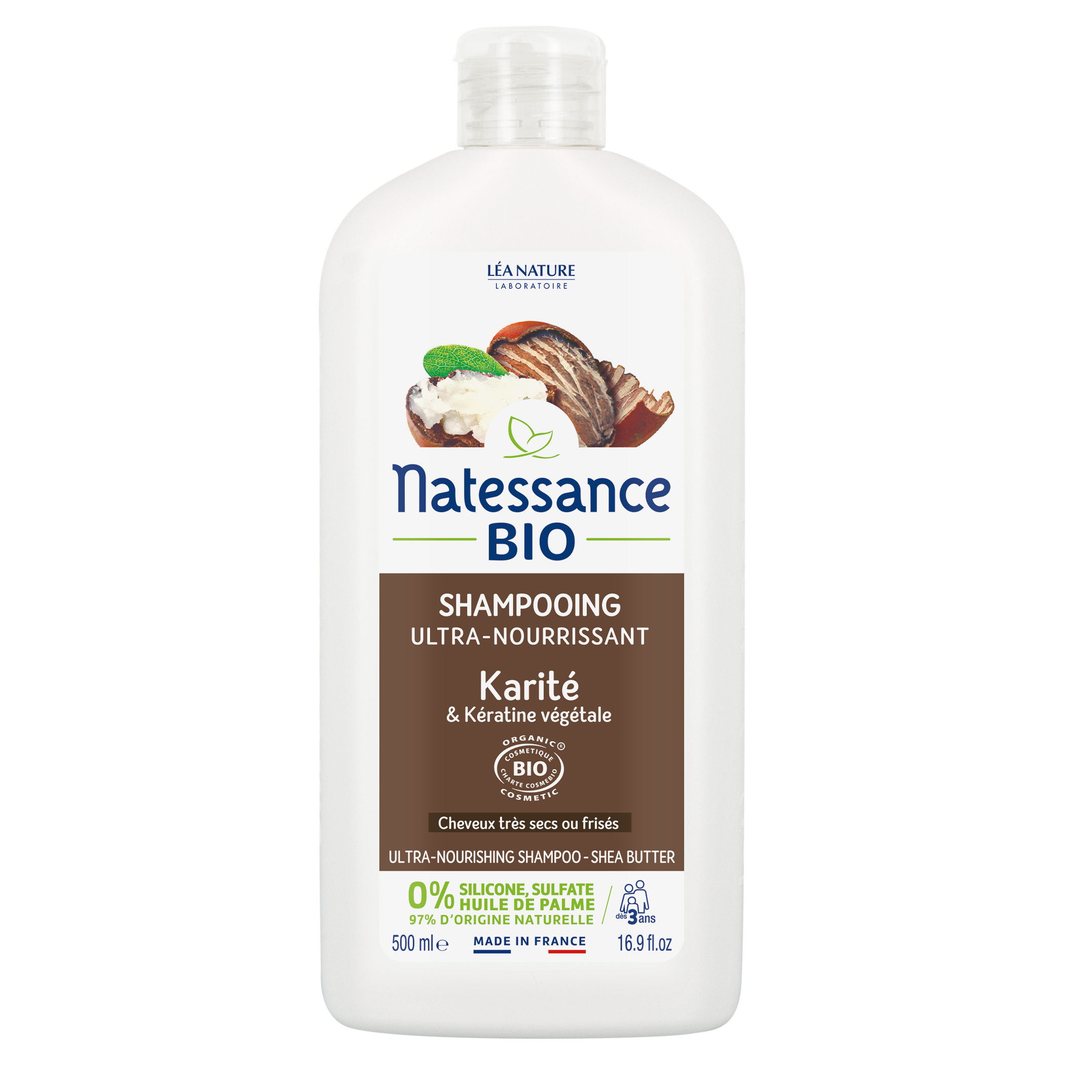 Shampooing Karité Bio 500ml