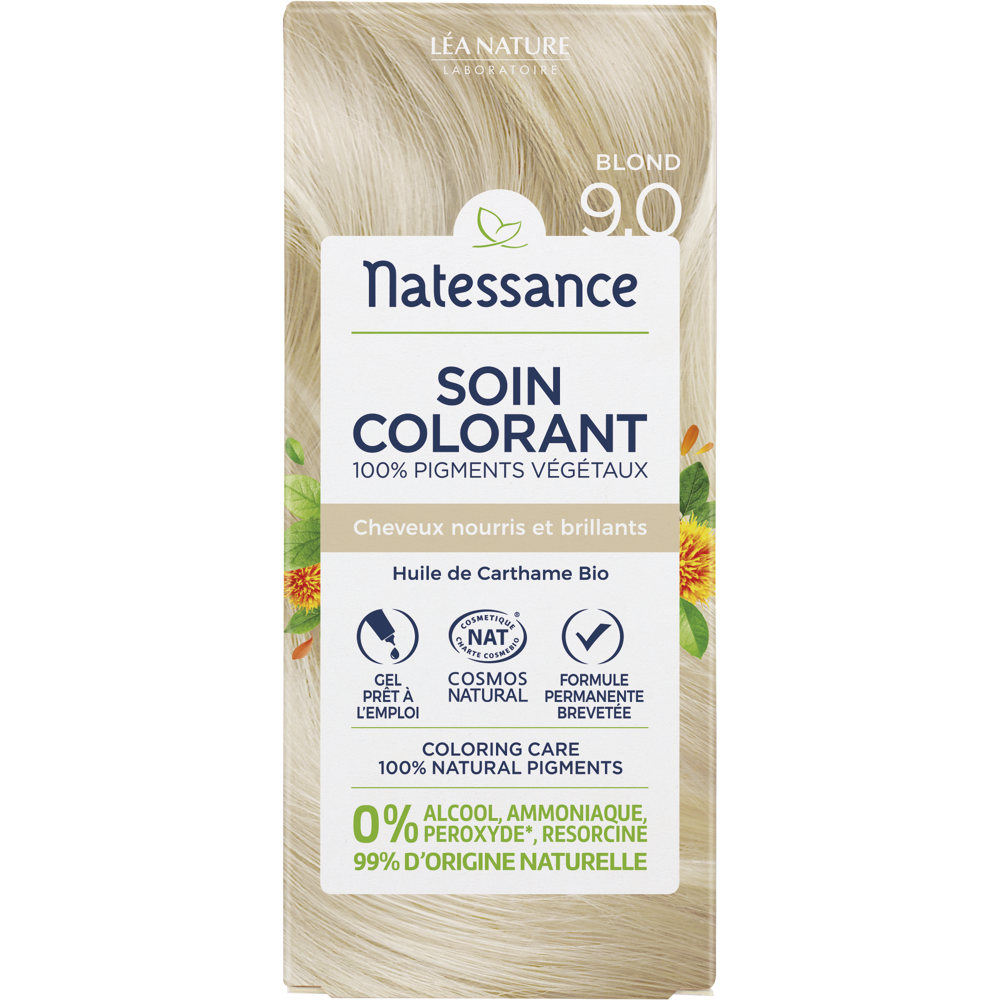 Soin Colorant Végétal Blond 9.0 150ml