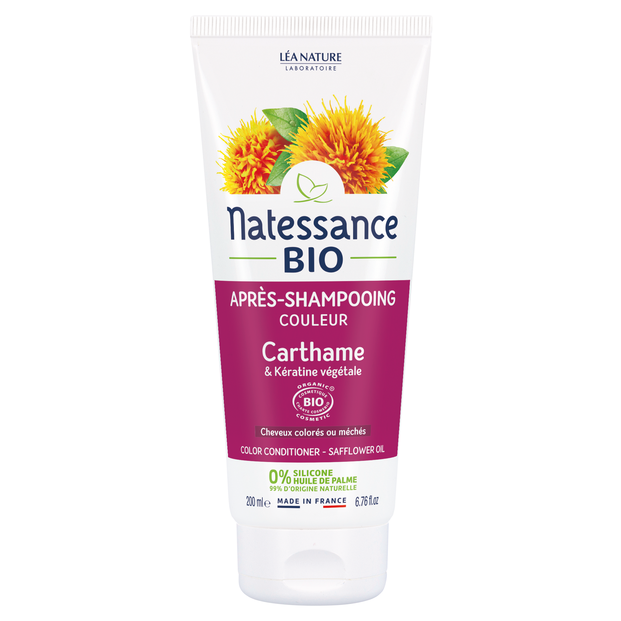 Après-shampooing couleur - Carthame Bio & Kératine végétale Bio 650 ml