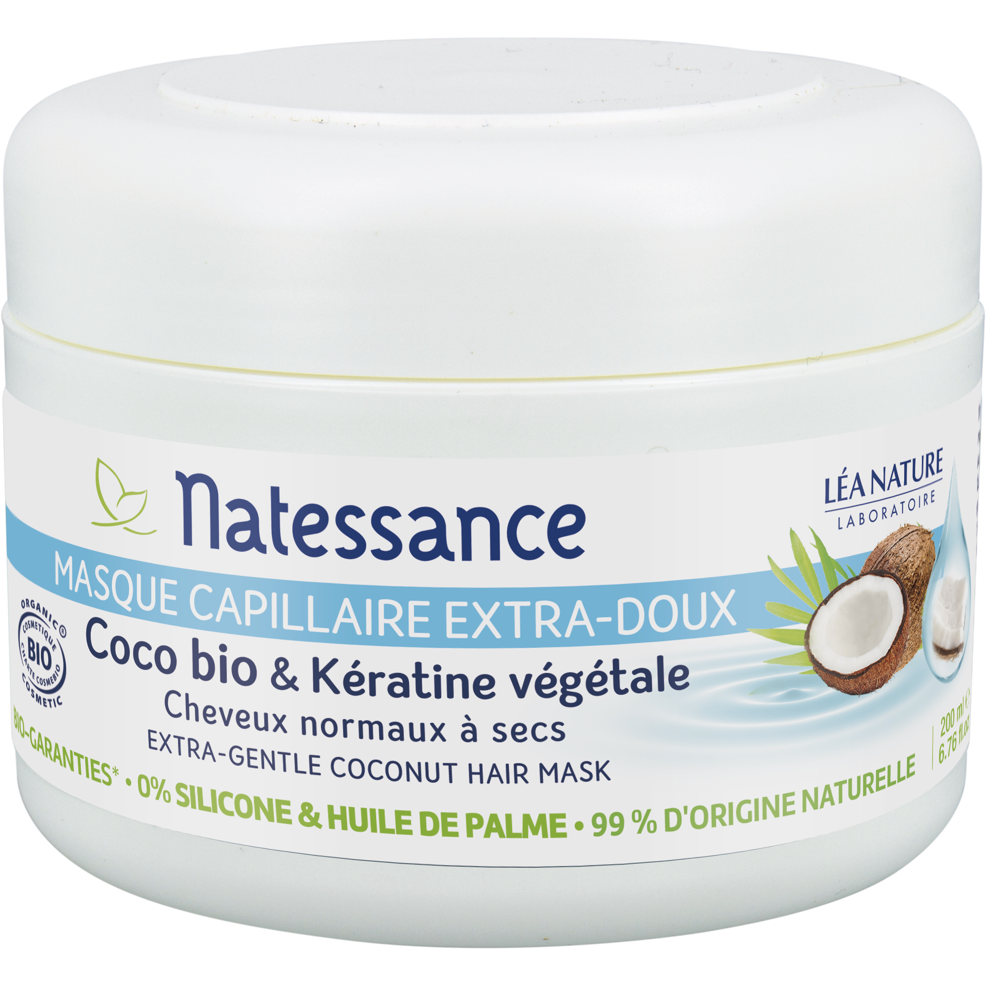 Masque Extra Doux Coco Bio & Kératine 200ml