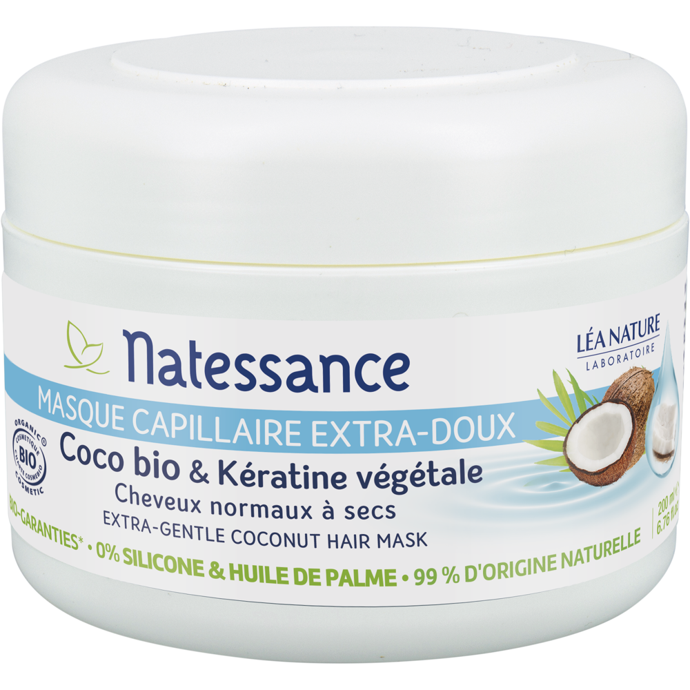Masque Extra Doux Coco Bio & Kératine 200ml