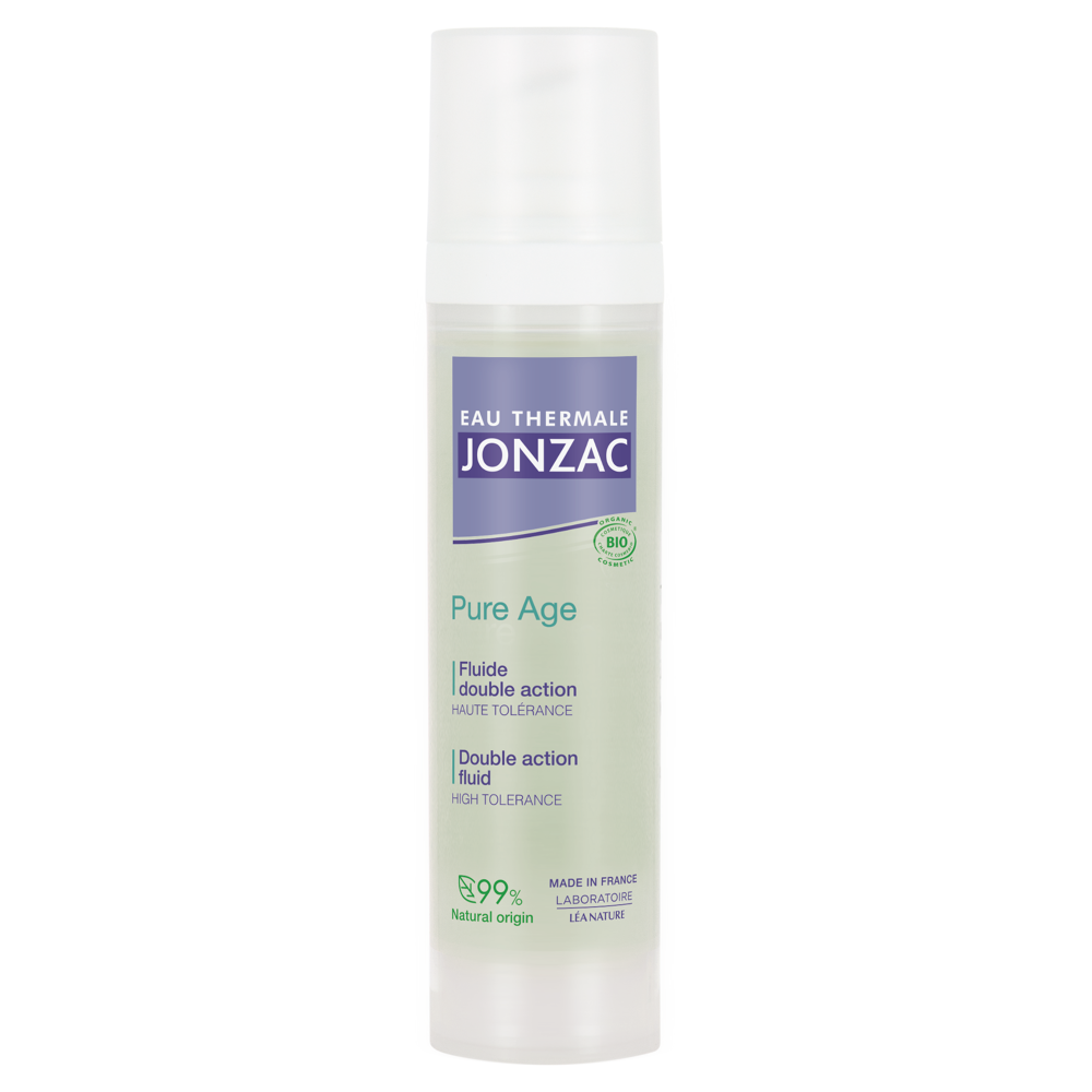 Pure age fluide 40ml eau thermale Jonzac Bio