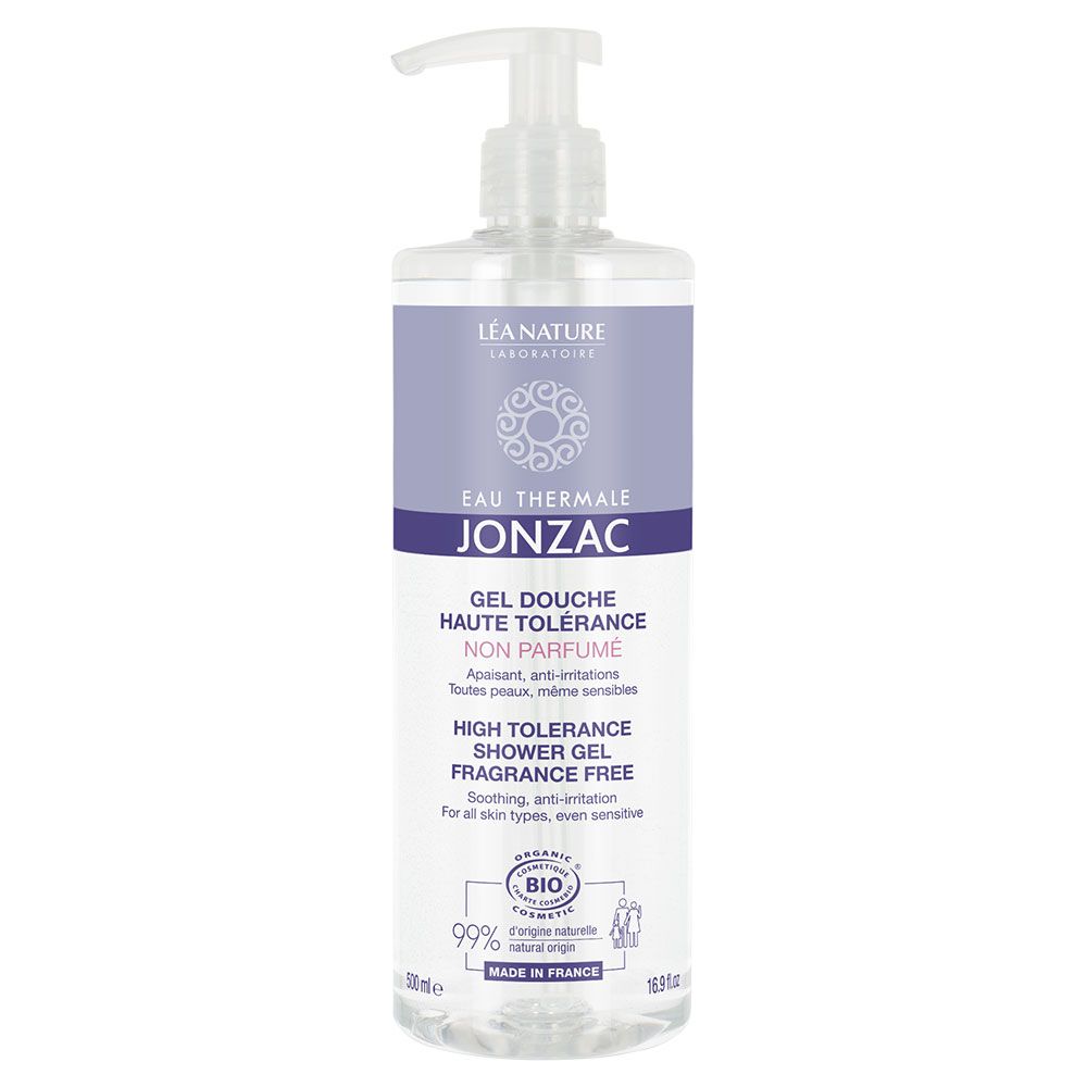 Gel douche non parfume 500ml eau thermale Jonzac