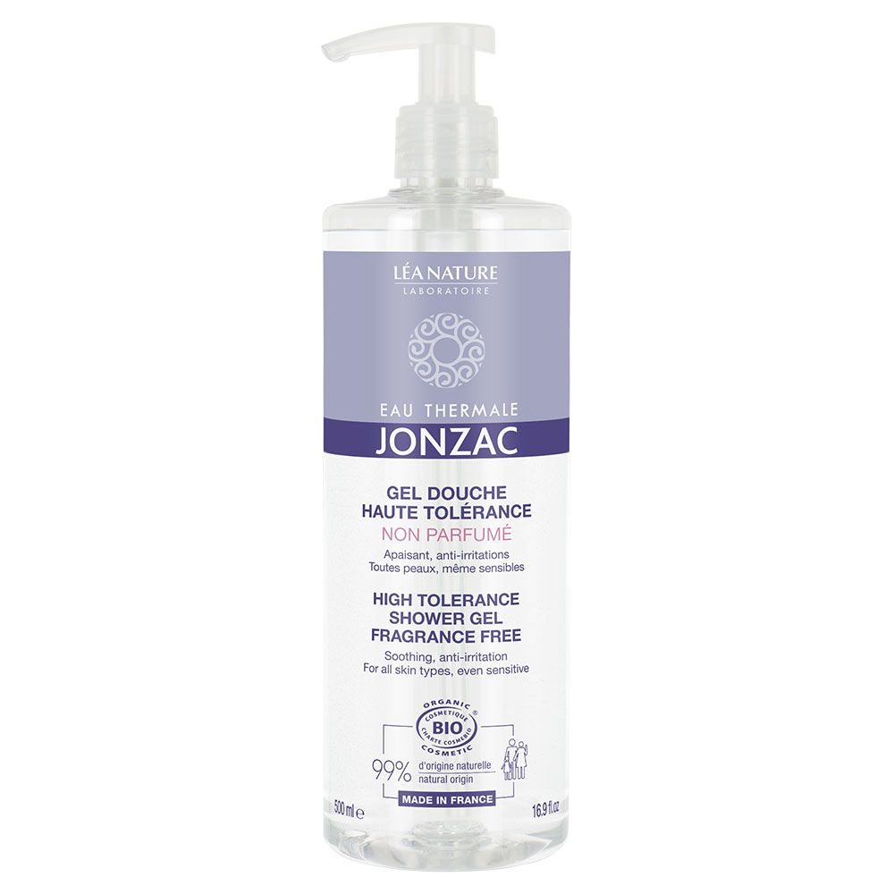 Gel douche non parfume 500ml eau thermale Jonzac