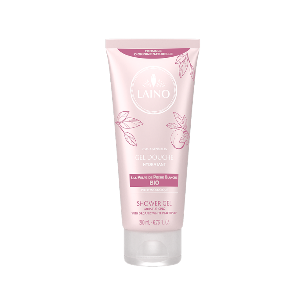 Gel douche hydratant pulpe de pêche bio 200ml