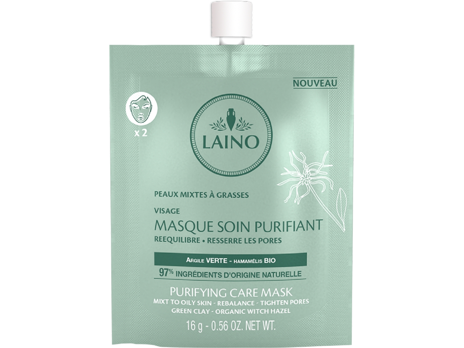 Masque Soin Purifiant 16g