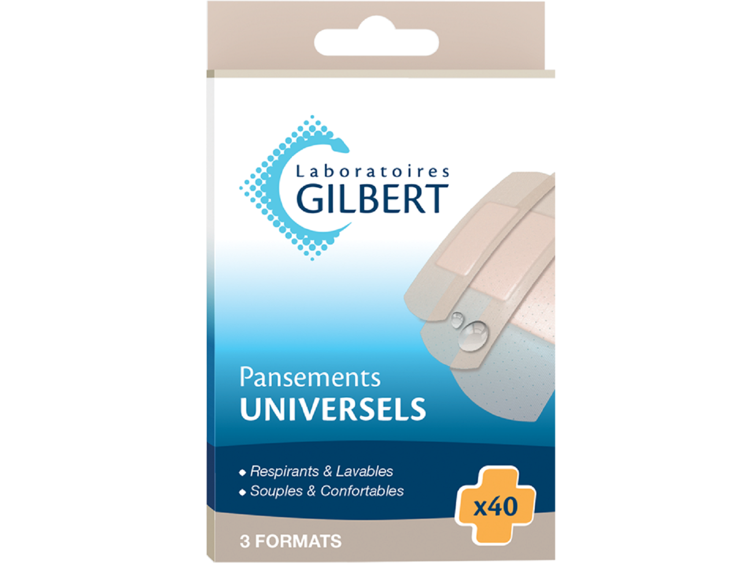 Pansements universels x 40