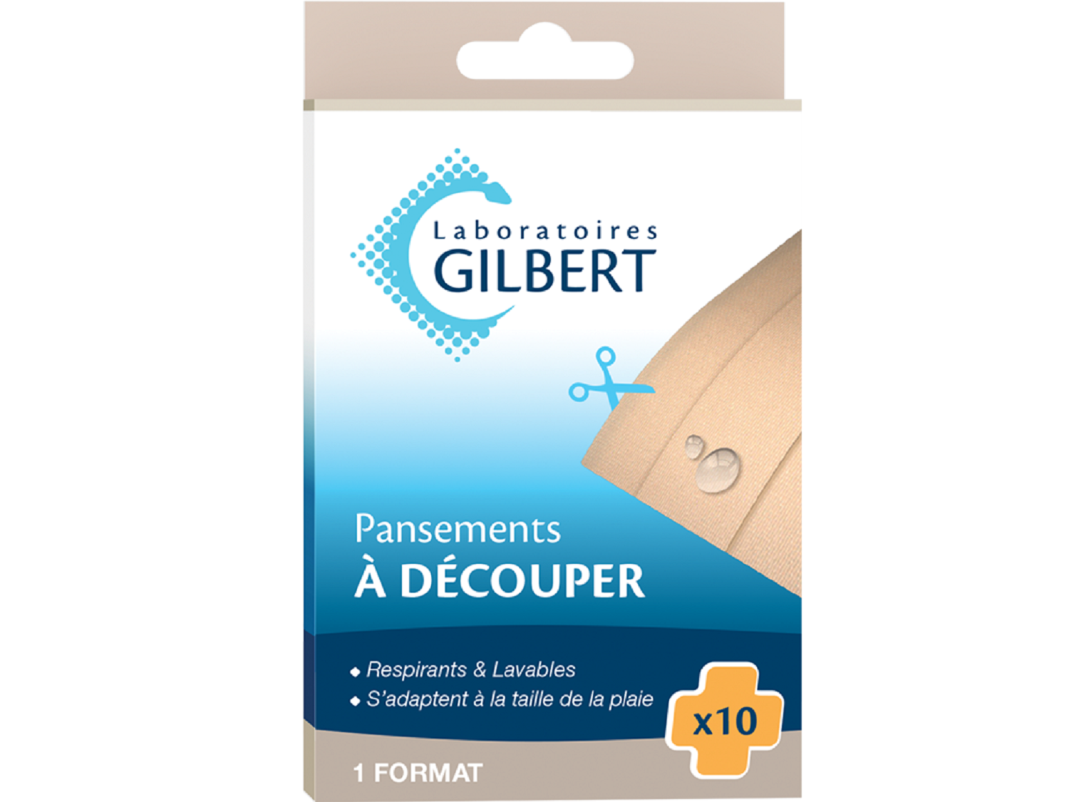 Pansements à découper x10