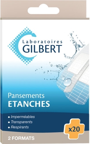 Pansements étanches 20 pansements