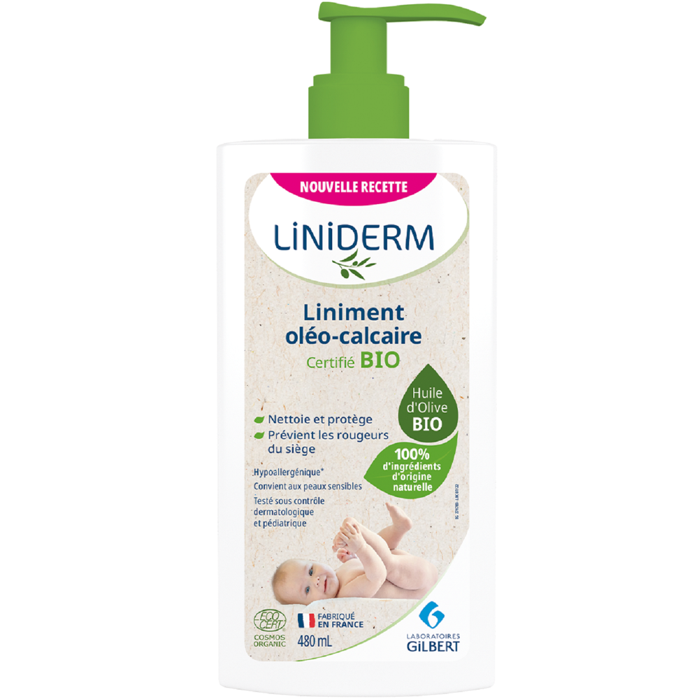 Liniderm Liniment certifié Bio 480ml
