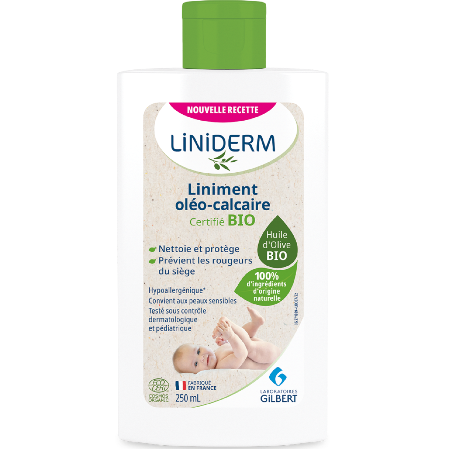 Liniderm Liniment certifié Bio 250ml
